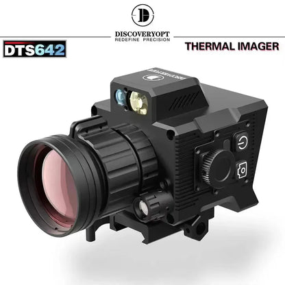 DTS219 Monocular Tactical Reticle Thermal Imaging 4 Pseudo-Color Clip-on Thermal