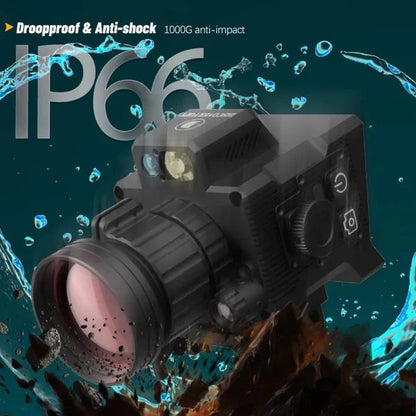 DTS219 Monocular Tactical Reticle Thermal Imaging 4 Pseudo-Color Clip-on Thermal