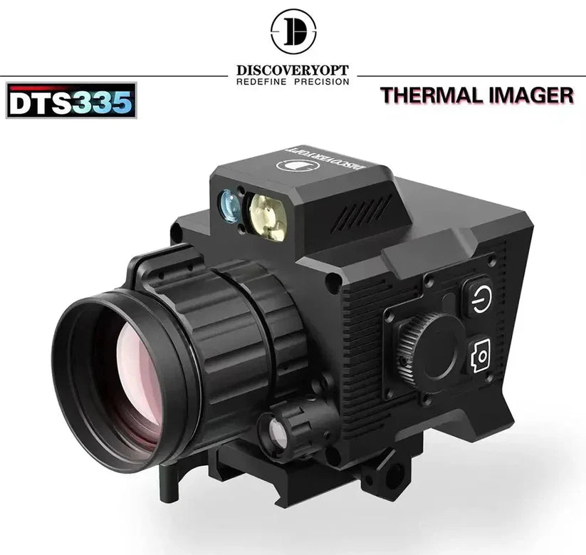 DTS219 Monocular Tactical Reticle Thermal Imaging 4 Pseudo-Color Clip-on Thermal