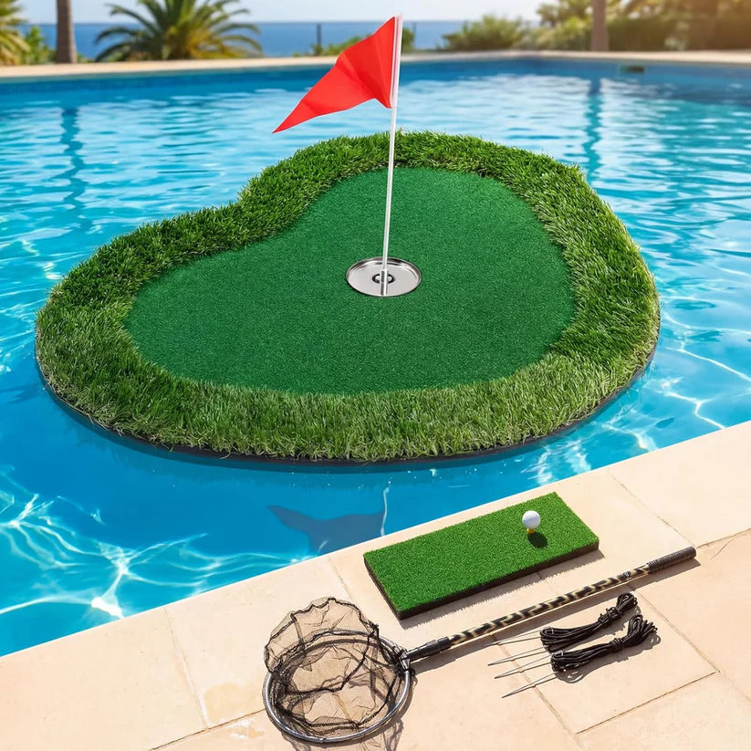 ⏰60% OFF Tonight Only✨No Drifting Floating Chipping Green Mat with Ball Retriever Game Set