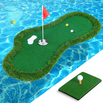 ⏰60% OFF Tonight Only✨No Drifting Floating Chipping Green Mat with Ball Retriever Game Set